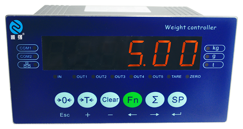 高精度稱(chēng)重控制顯示器
